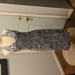 Nwot, black & white Jones New York Halter dress.